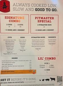 Royal Caribbean Portside BBQ Menu & Prices on Oasis of the Seas