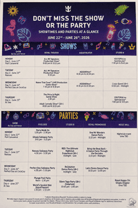 Utopia of the Seas Entertainment Schedule: Shows, Parties & Showtimes Guide