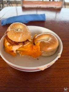 Carnival Celebration Bagels @ Sea Review: The One Truly Bad Meal of My Cruise