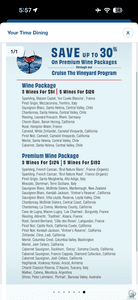Carnival Cruise Line Cruise Wine Packages & Prices