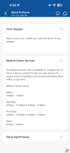 Carnival Cruise Medical Center: Hours, Services & Costs
