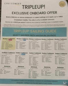 Norwegian CruiseNext TripleUp: Eligible 2027 Sailings & How It Works